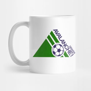 Short-lived Denver Avalanche Soccer Mug